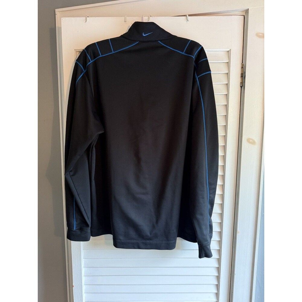 Nike Golf 1/4 Zip Pullover Men’s Large L Dri-Fit Black Sweatshirt Sports casual - Picture 2 of 7
